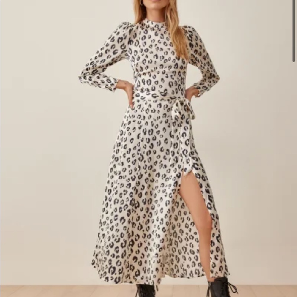 Reformation Julius Silk Dress sz8 NWT